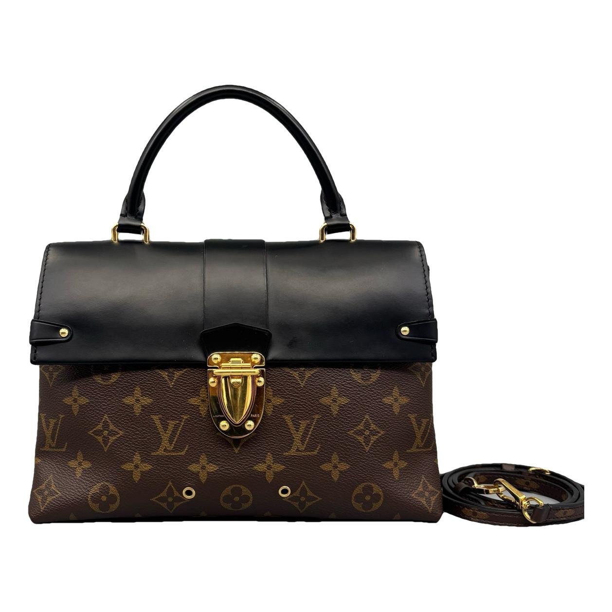 One Handle very leather handbag