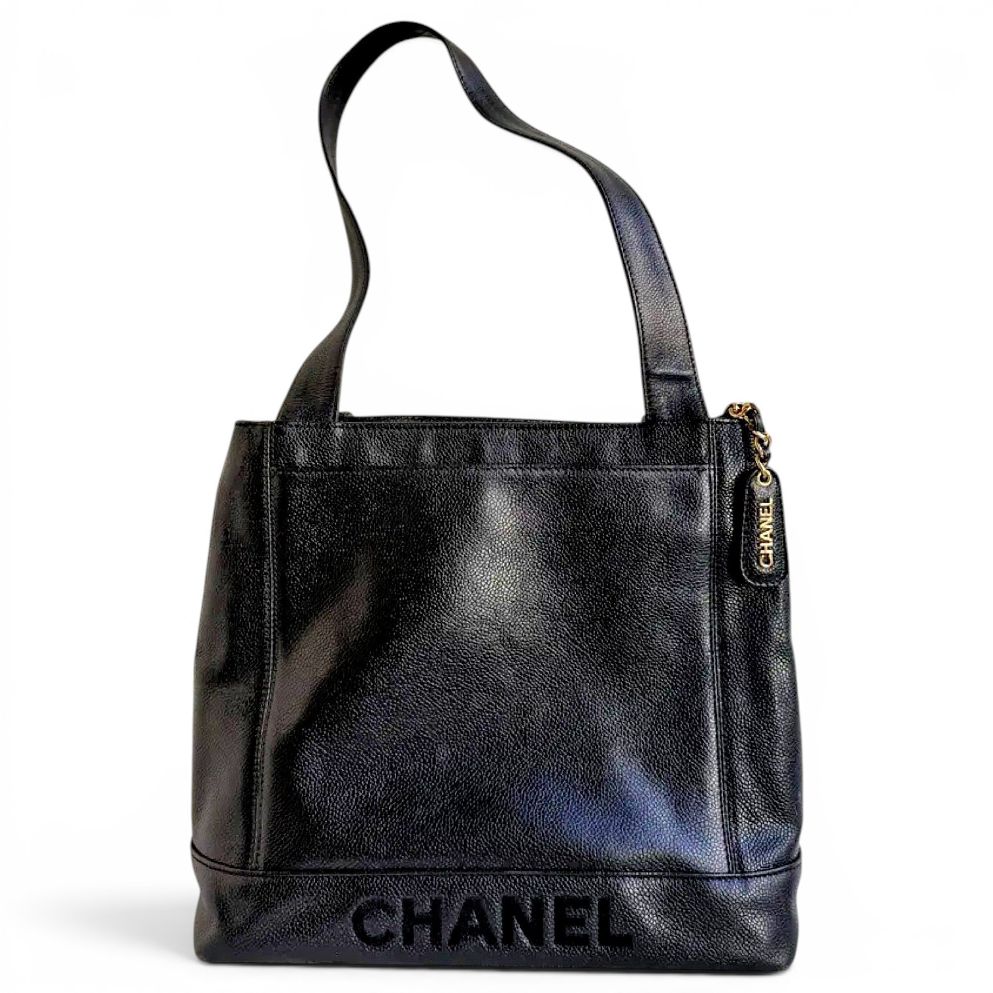 Petite Shopping Tote leather tote