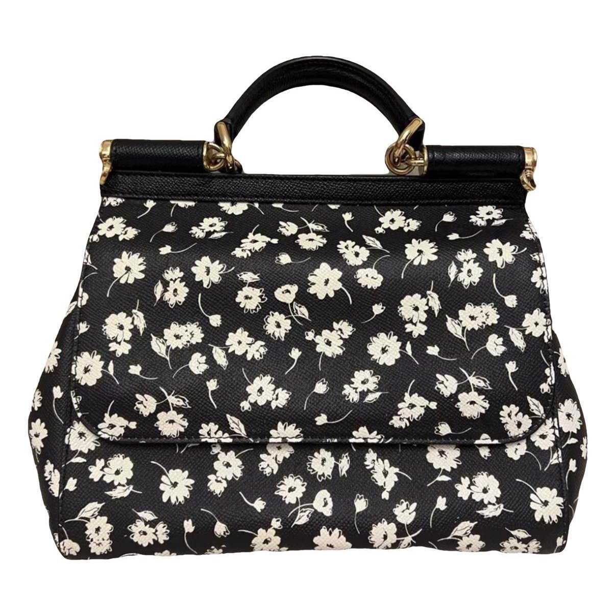 Dolce & Gabbana Sicily leather handbag