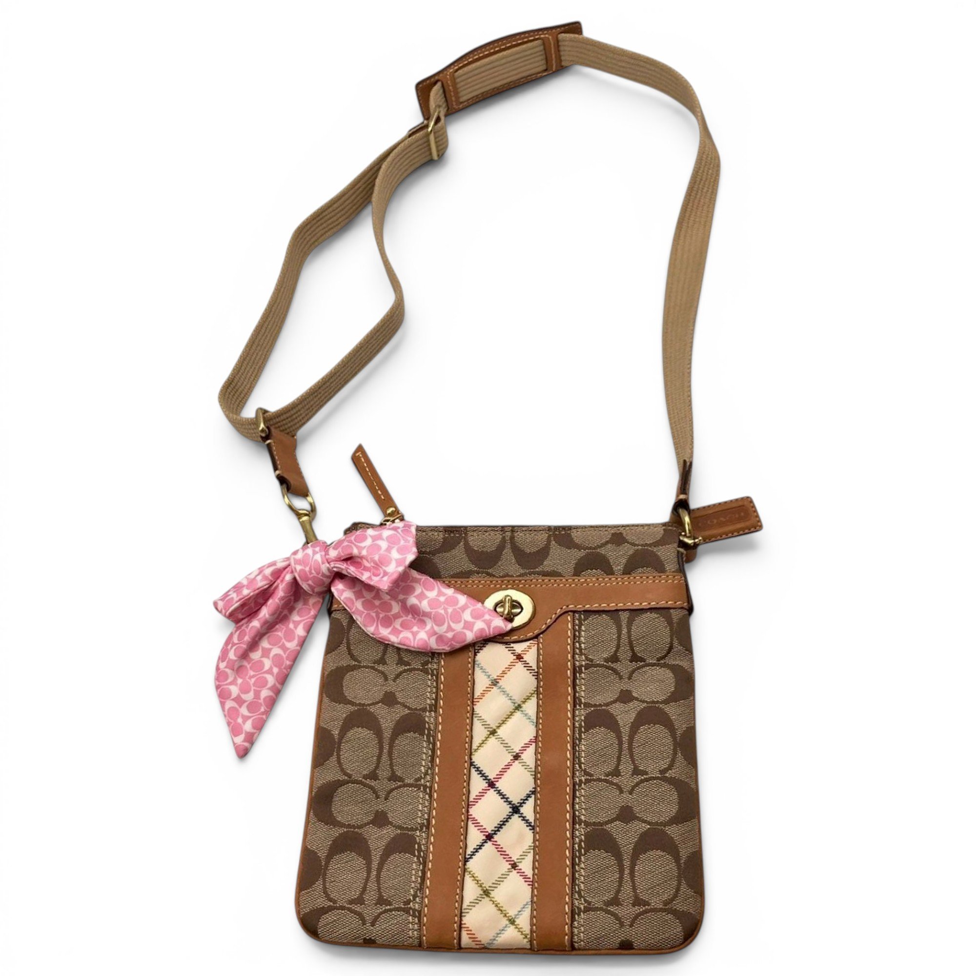 Leather crossbody bag