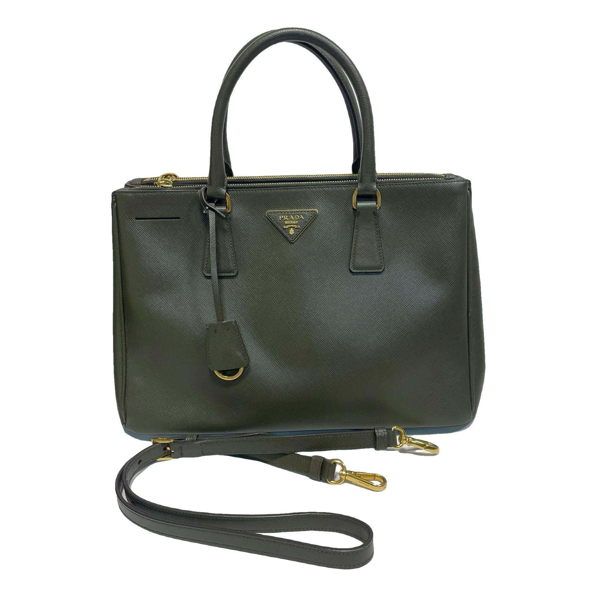 Galleria leather handbag