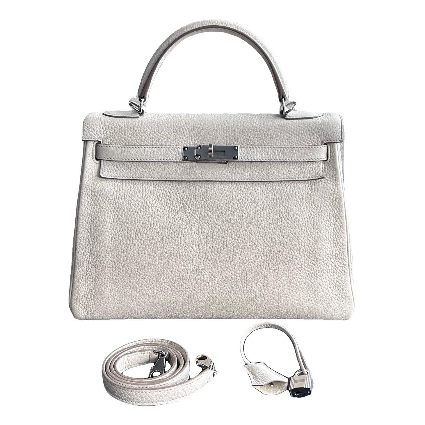 Kelly 32 leather handbag