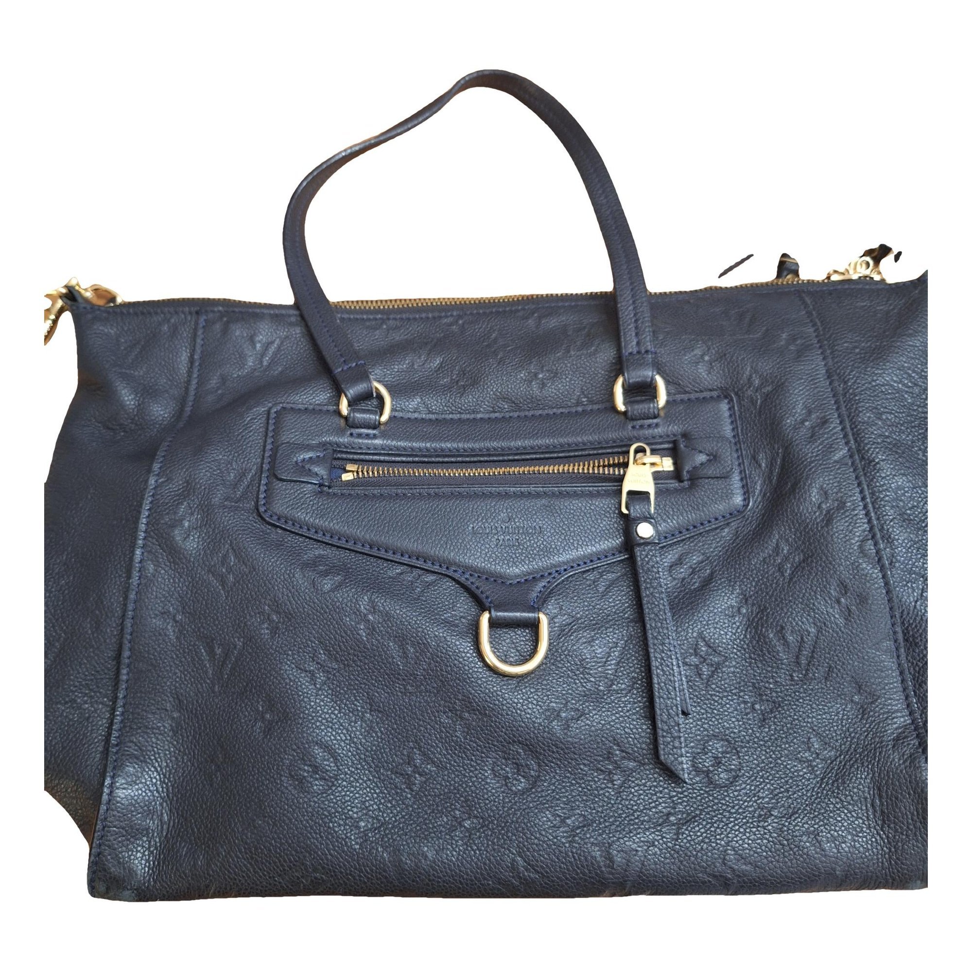 Lumineuse leather handbag