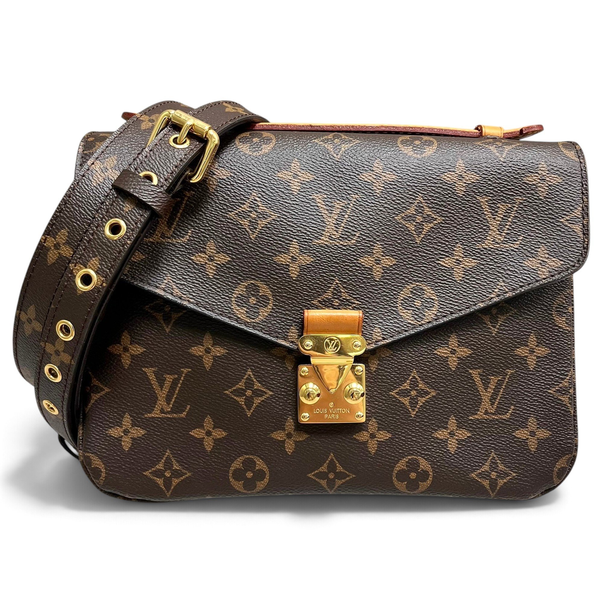Metis leather handbag