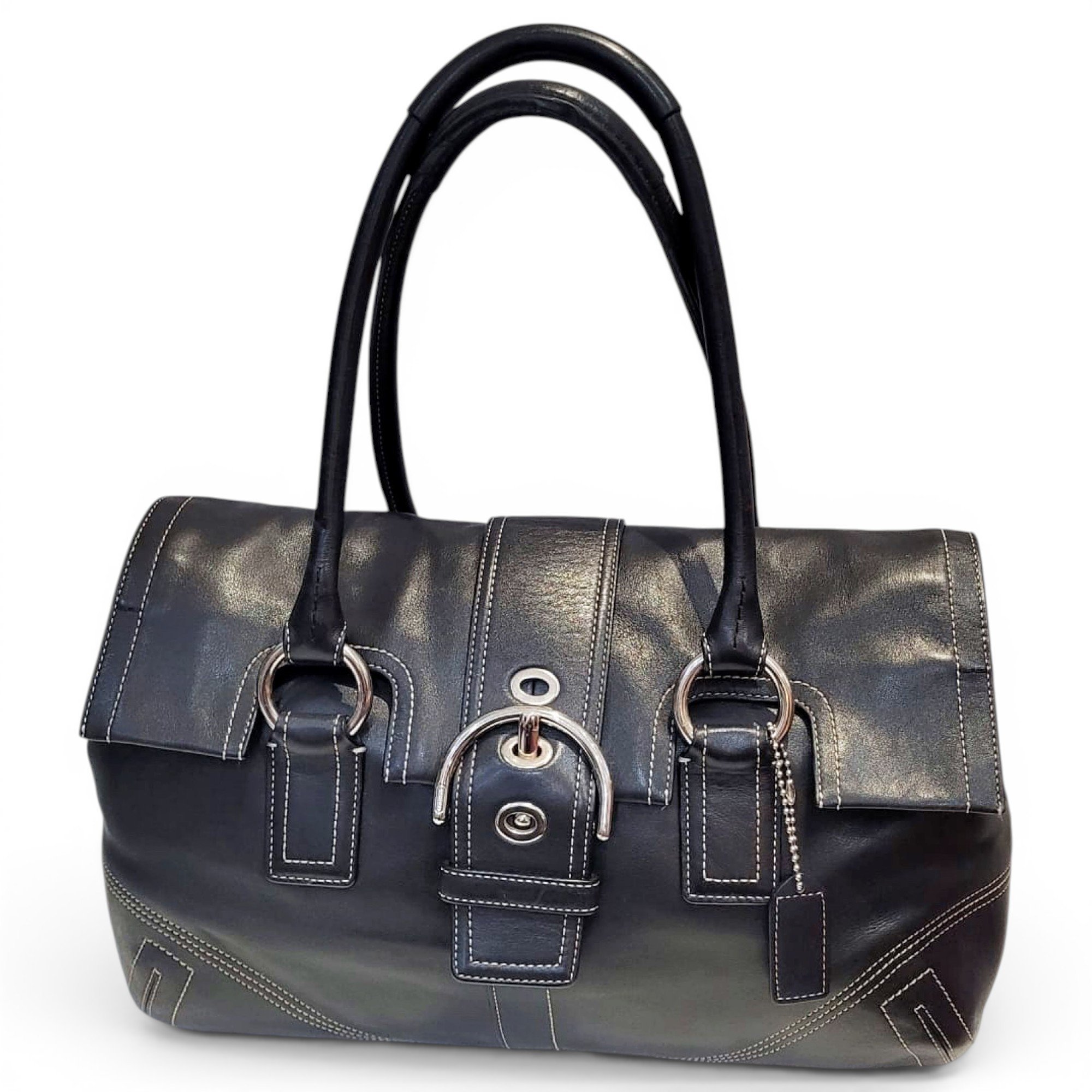 Leather handbag