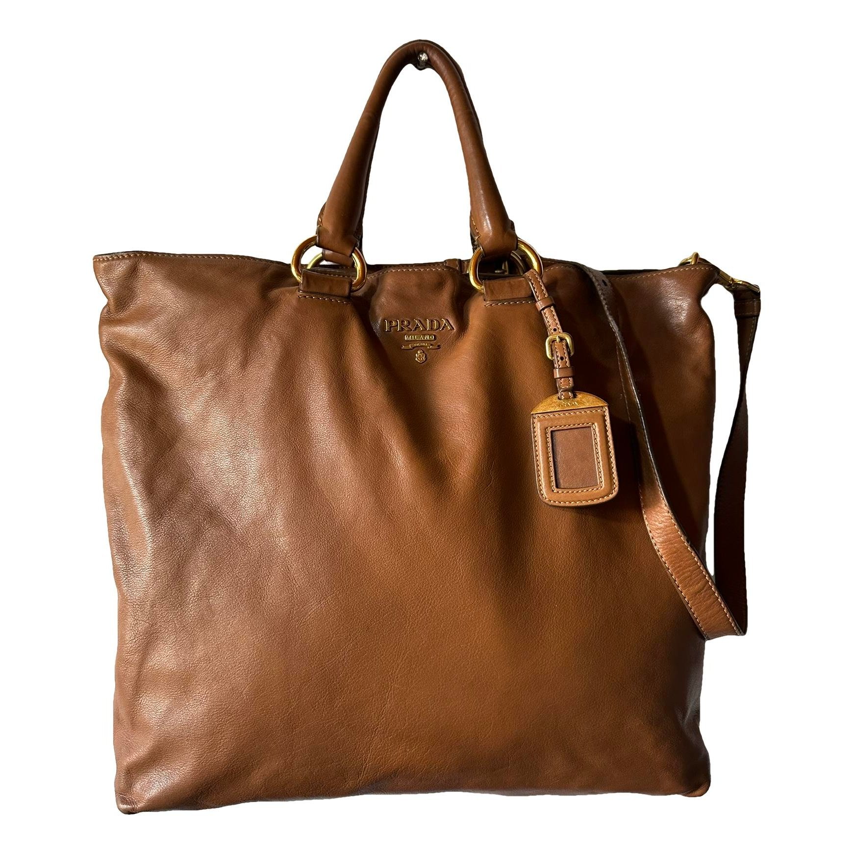 Leather handbag