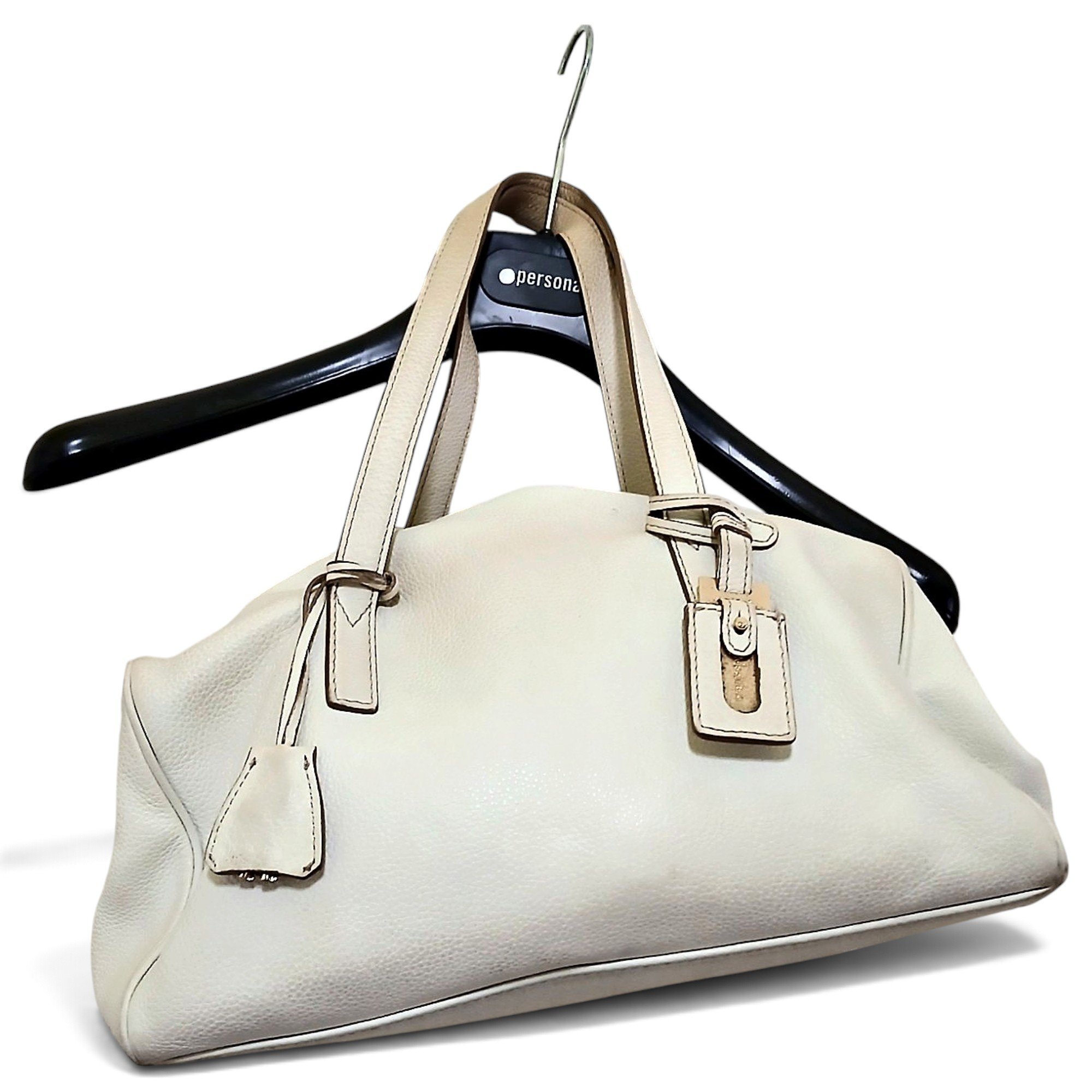 Max Mara Leather bowling bag