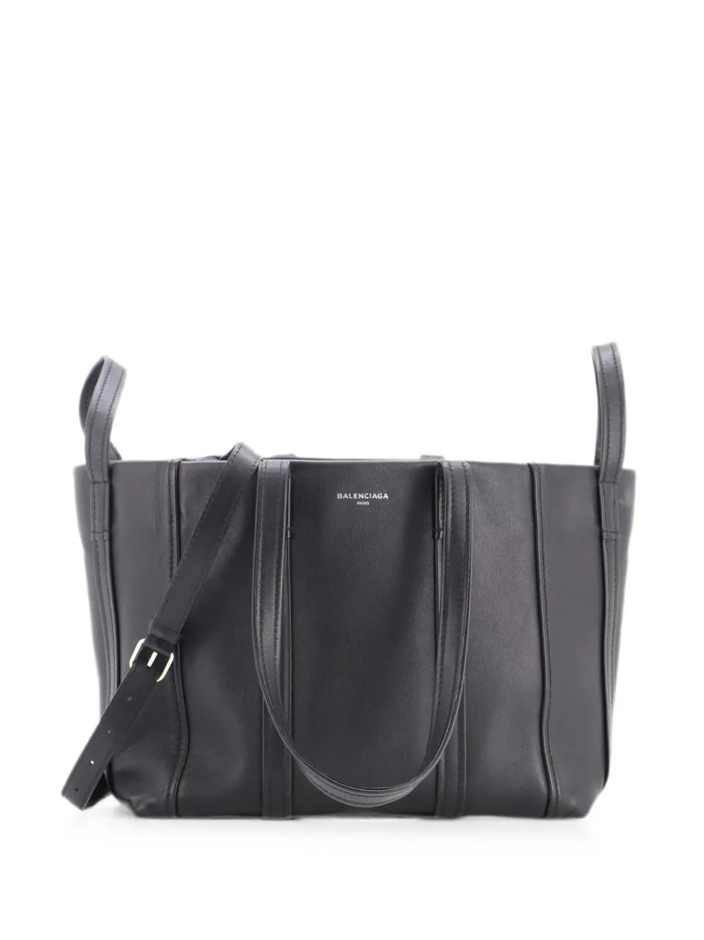 Laundry Day Cabas Leather Small tote bag