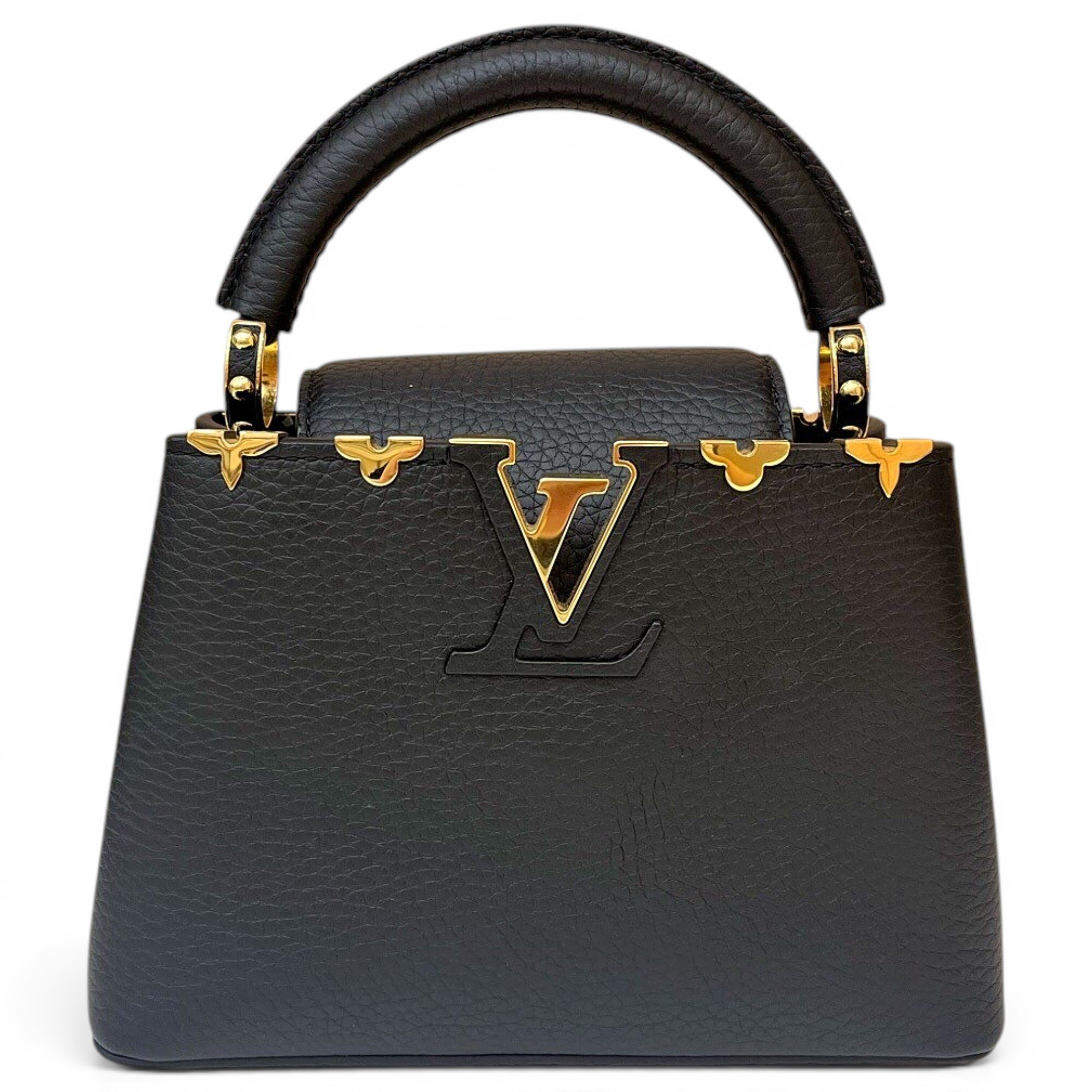 Capucines leather handbag