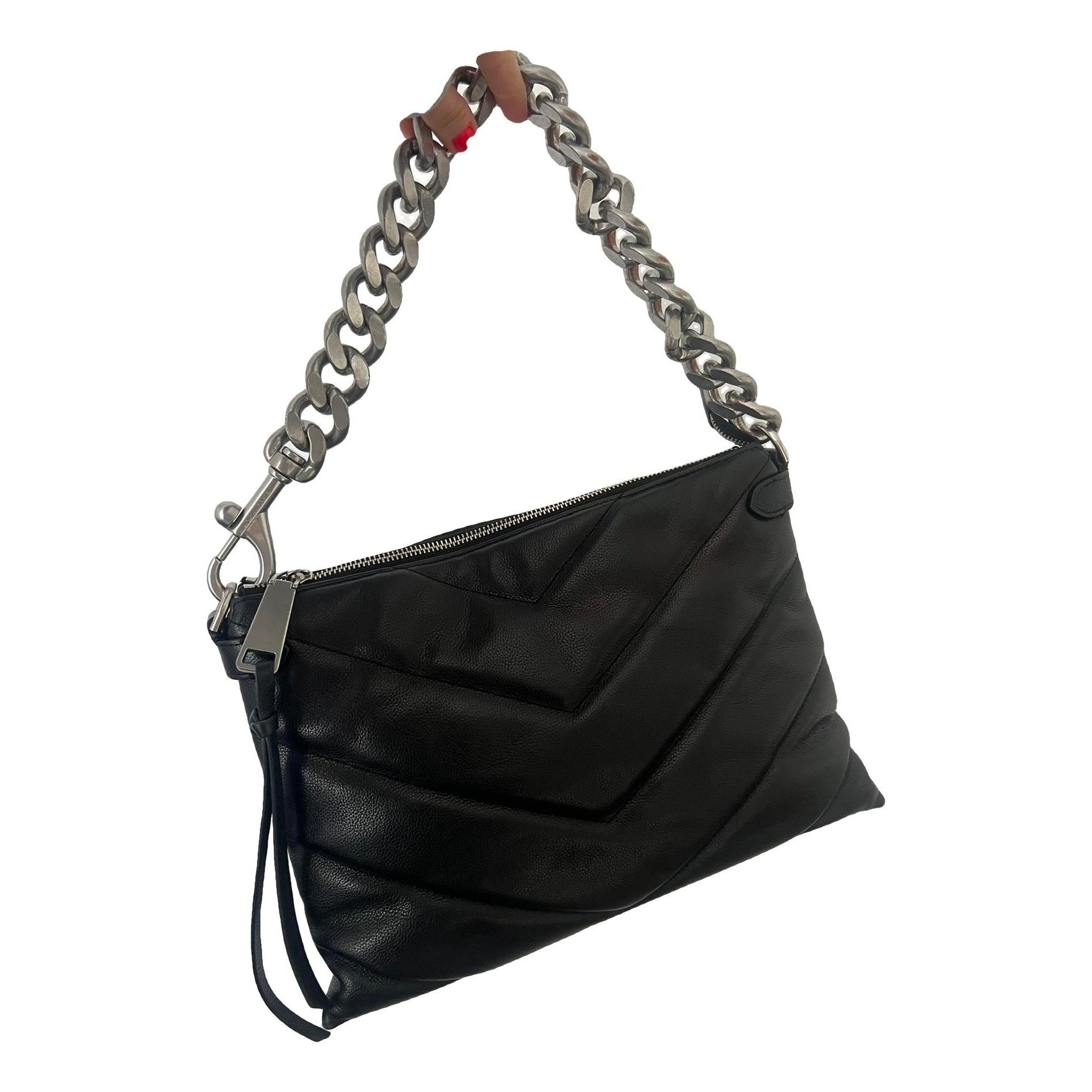 Leather handbag