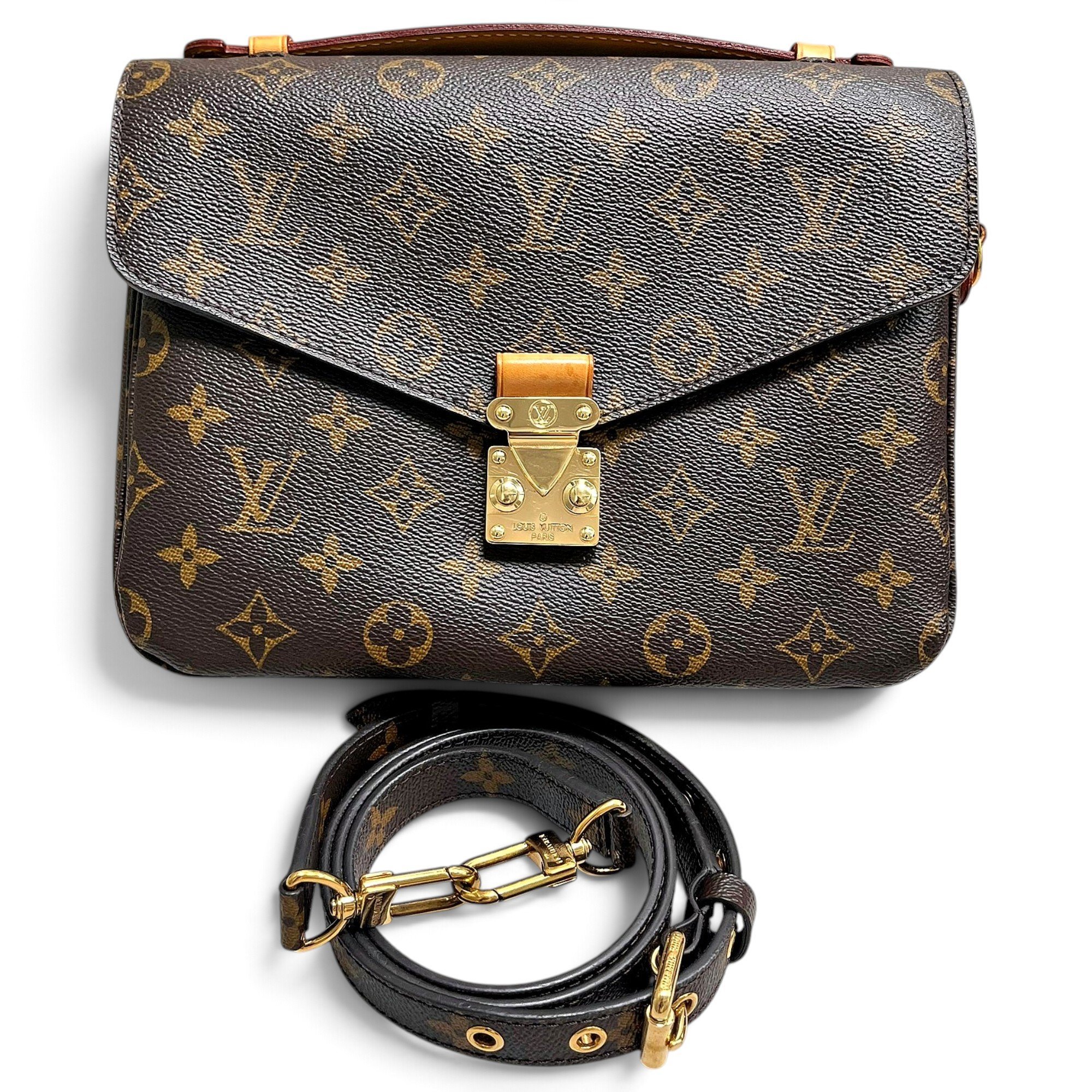 Metis leather handbag