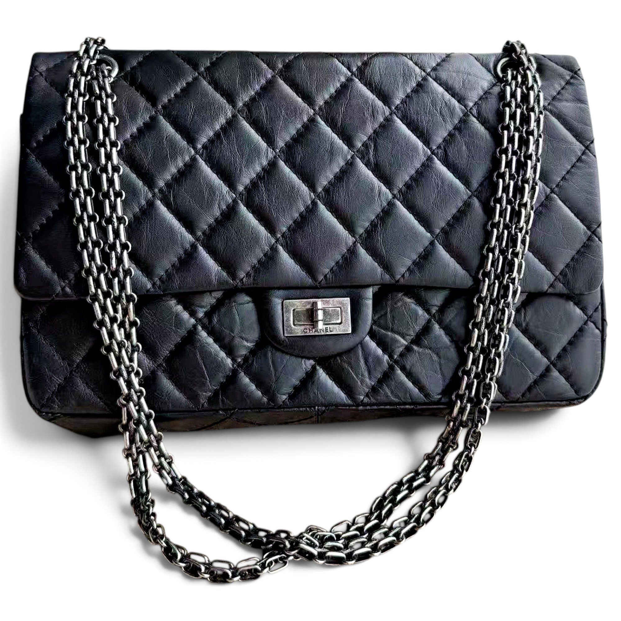 2.55 leather handbag