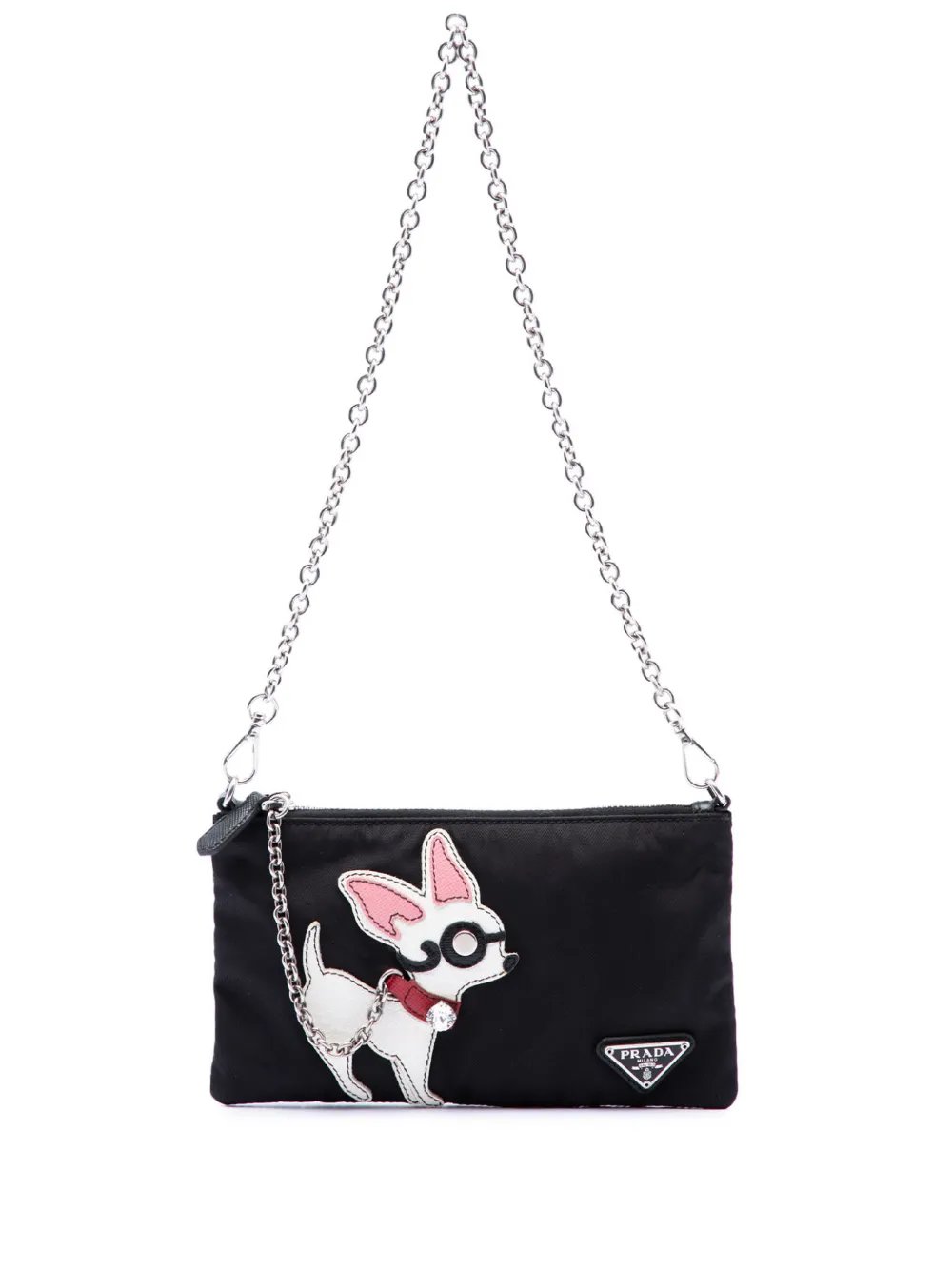 2000-2013 Tessuto Chihuahua Chain Pouch shoulder bag