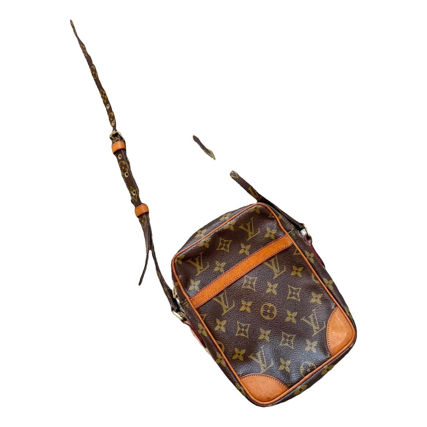 Danube leather crossbody bag