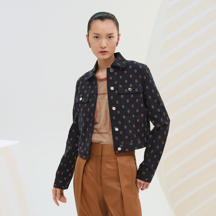 "Chaine D'ancre" Denim Jacket