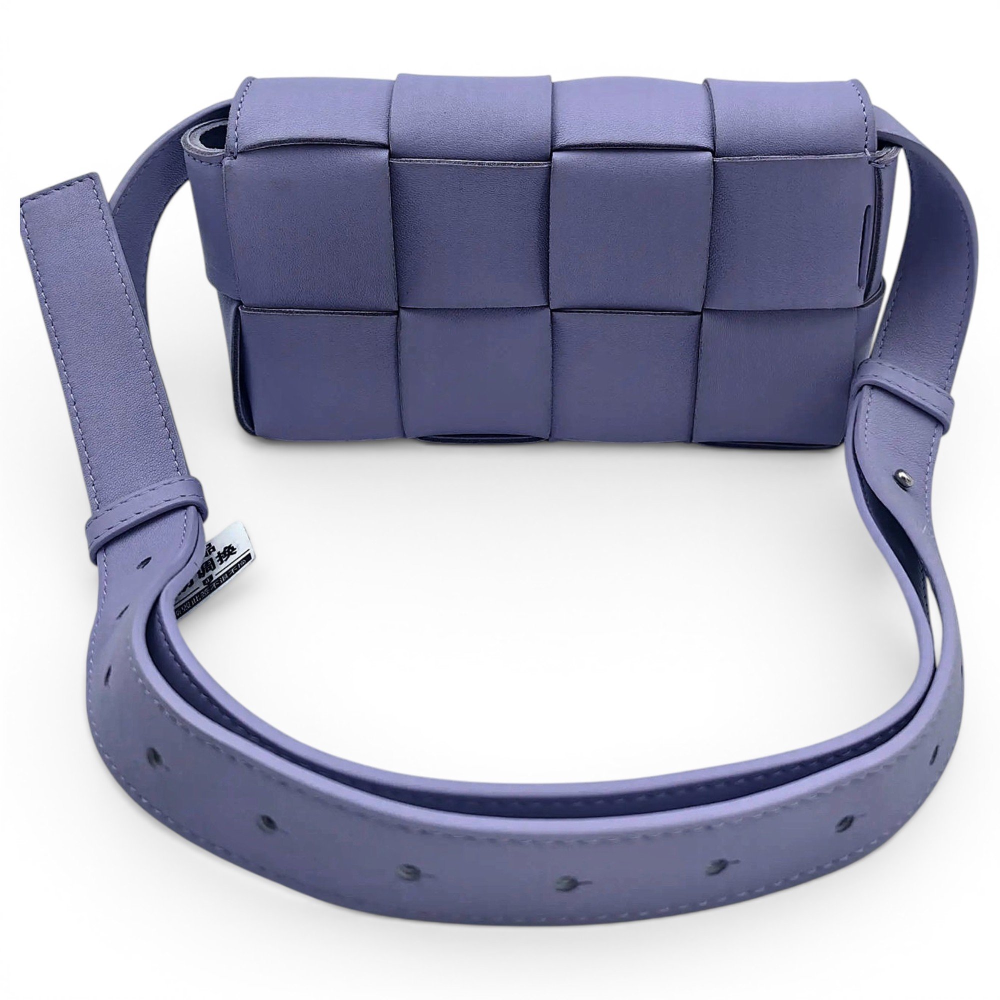 Cassette leather crossbody bag