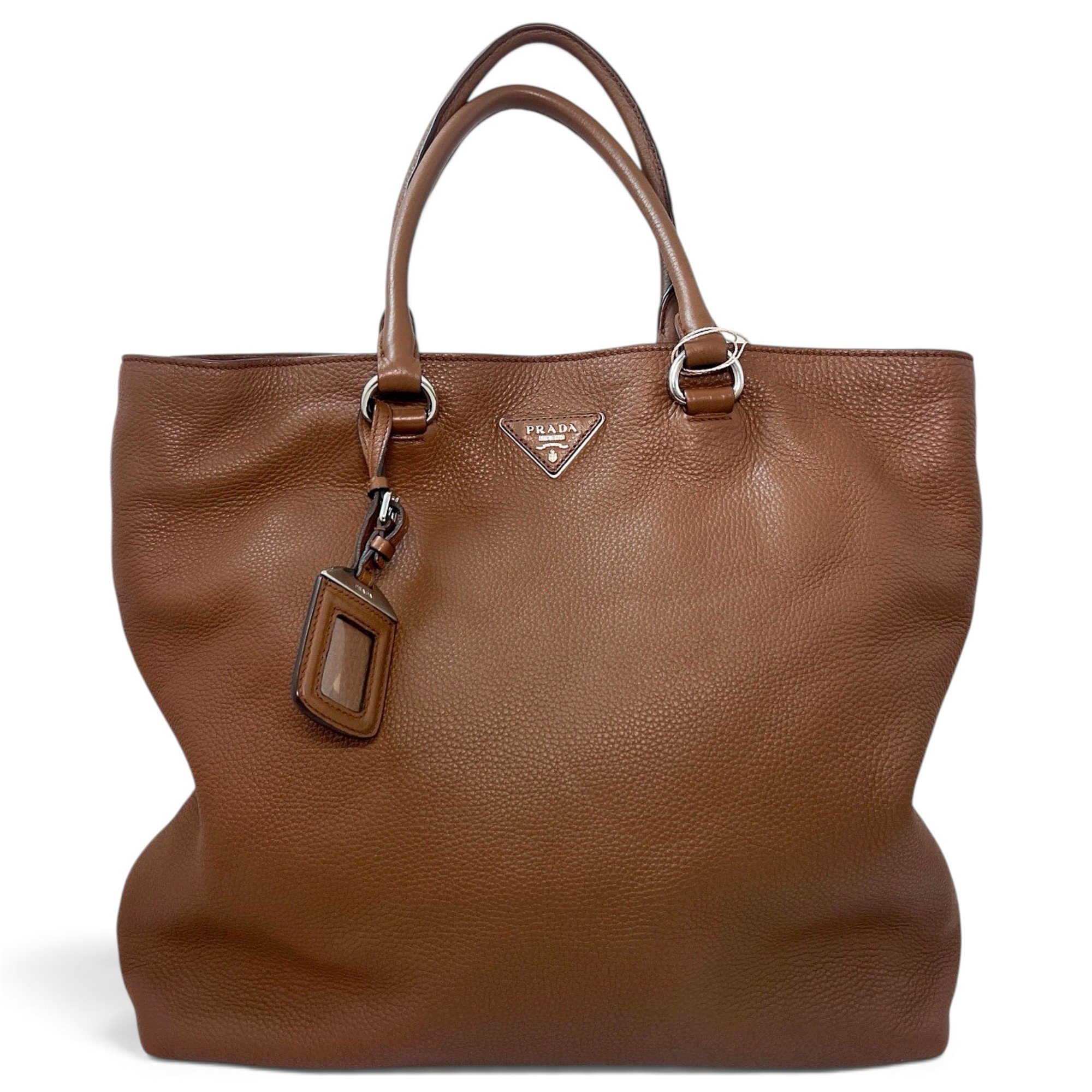 Leather tote