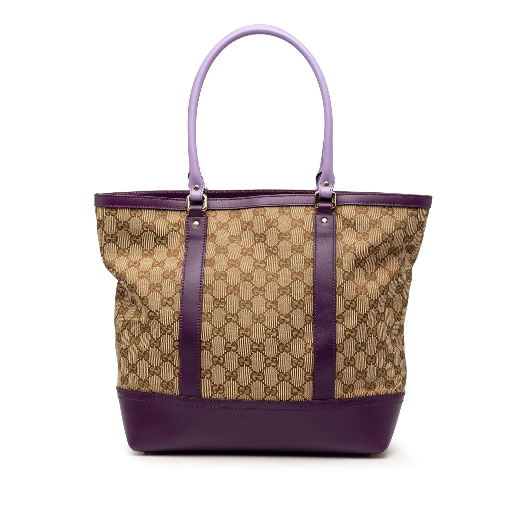 Leather tote