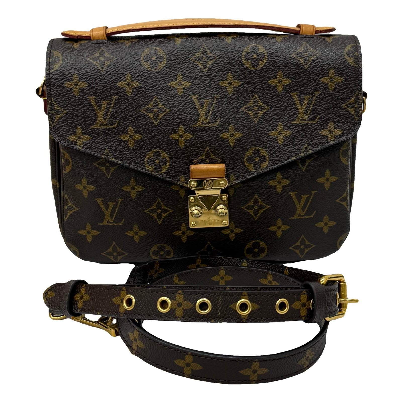 Metis leather handbag