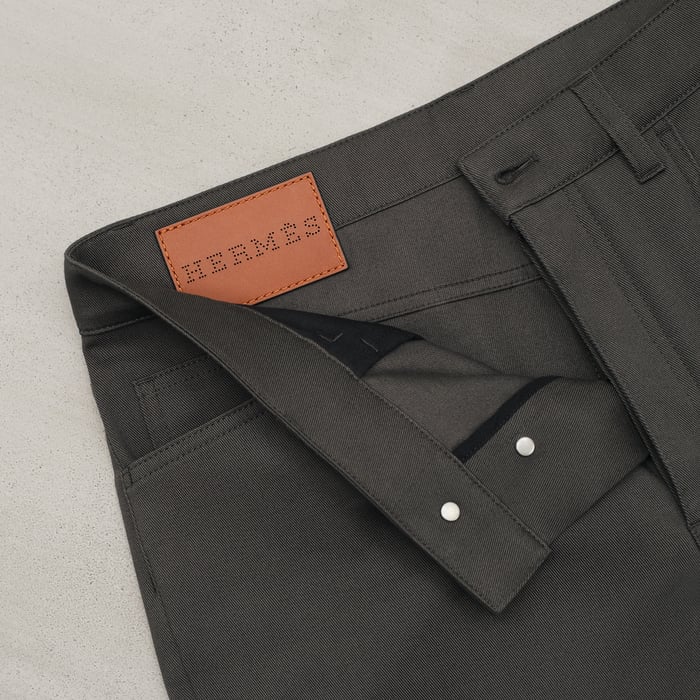 Bronze Straight Cut Jeans