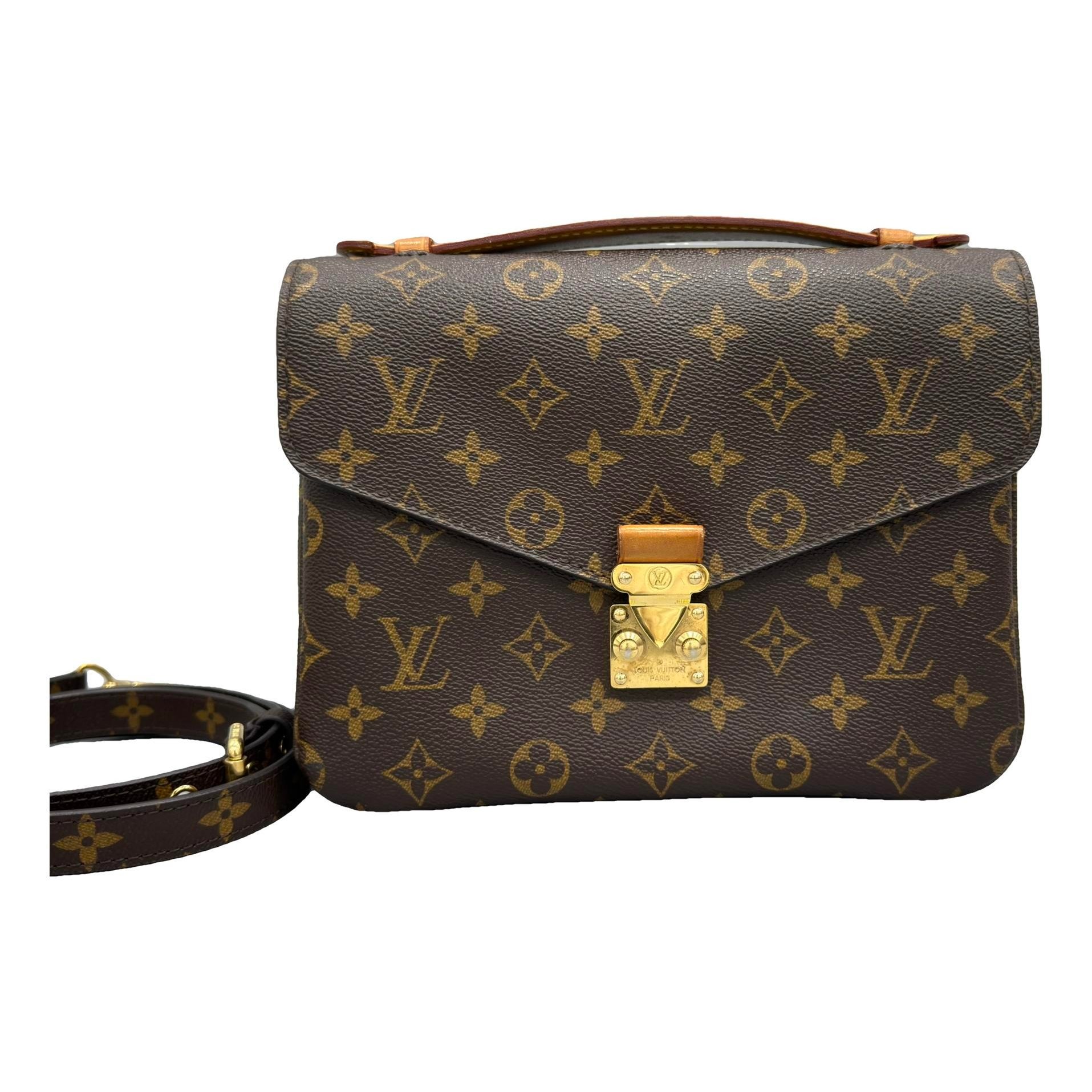 Metis leather handbag