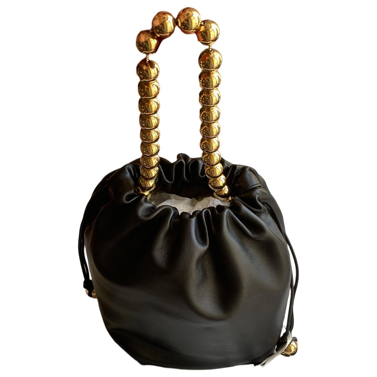 Leather tote