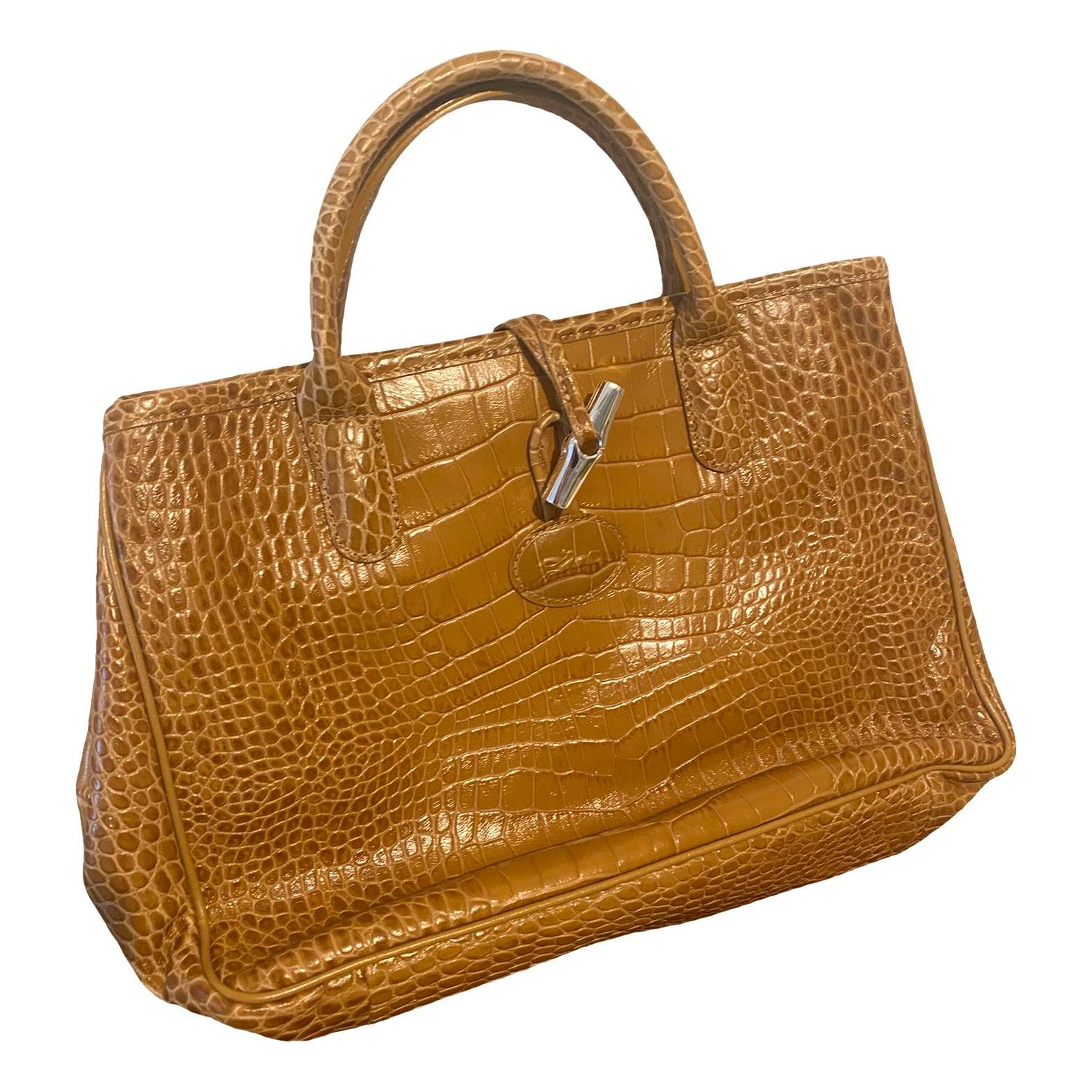 Longchamp Roseau leather handbag