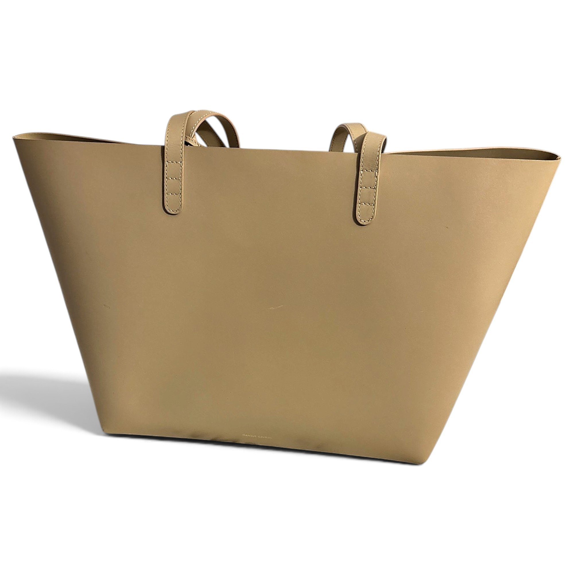Leather tote