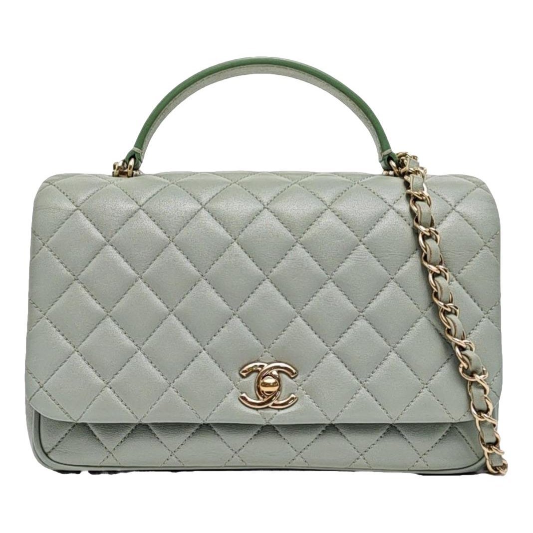 Coco Handle leather handbag
