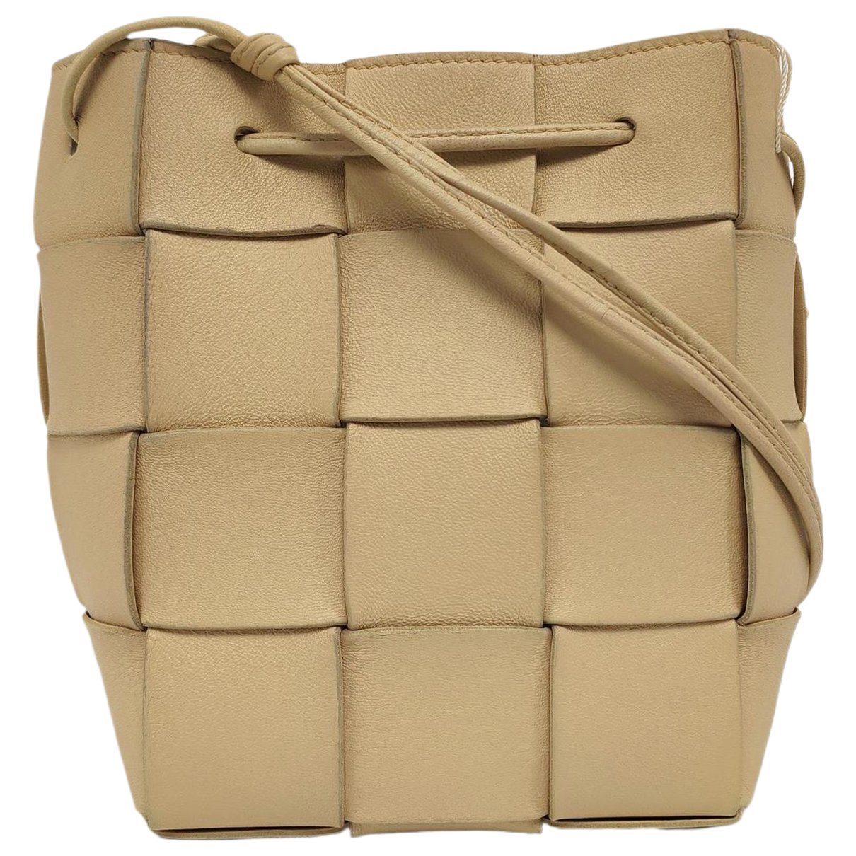 Brick Cassette leather handbag