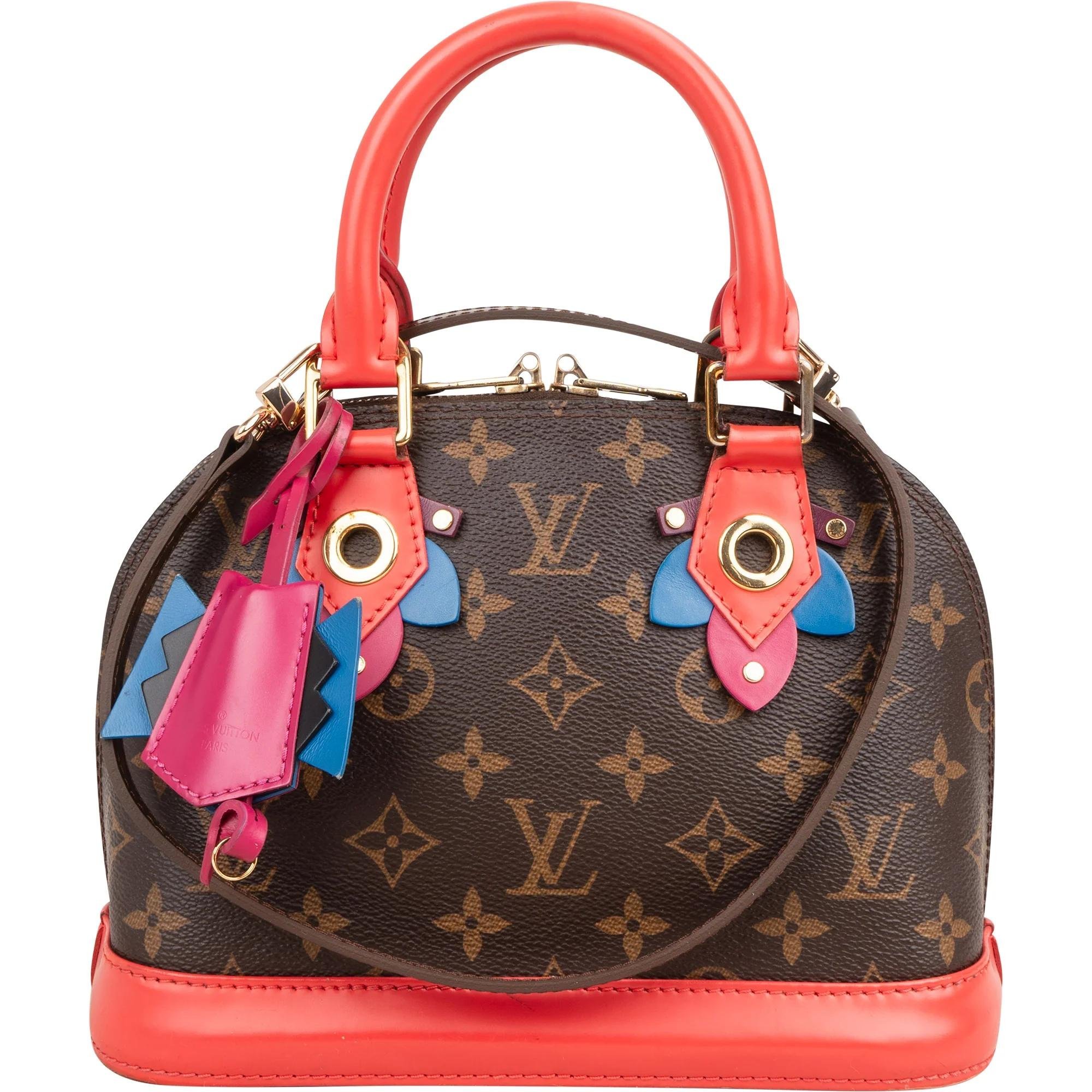 Alma leather handbag