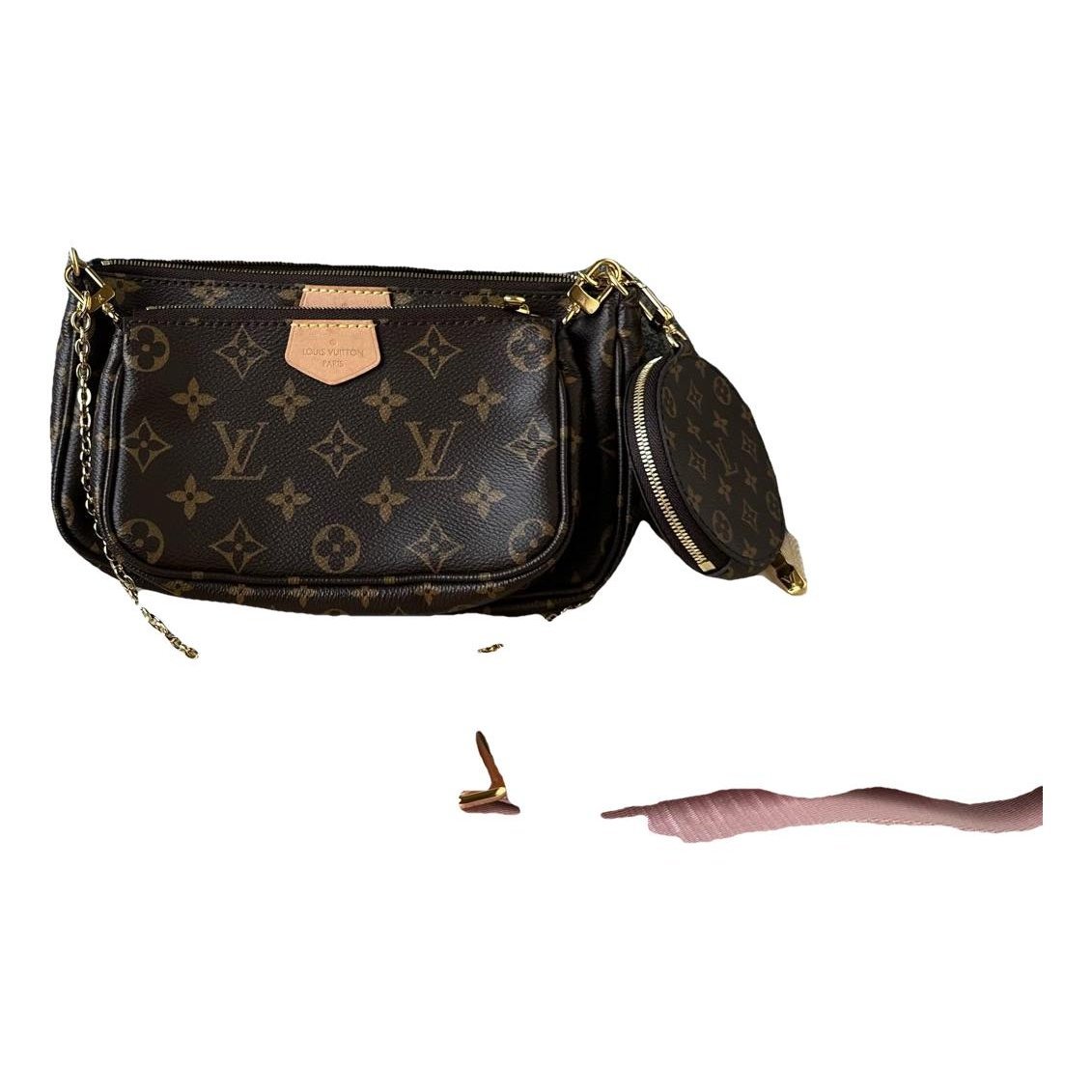 Multi Pochette Accessoires leather handbag