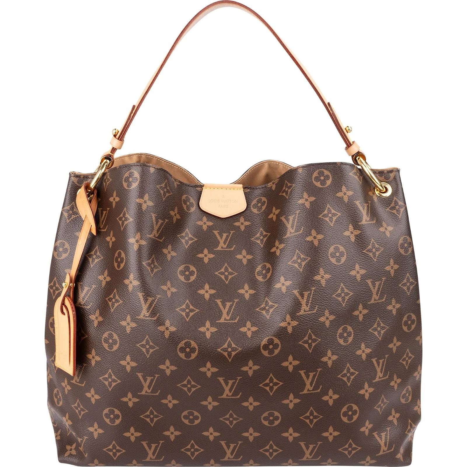 Graceful leather handbag