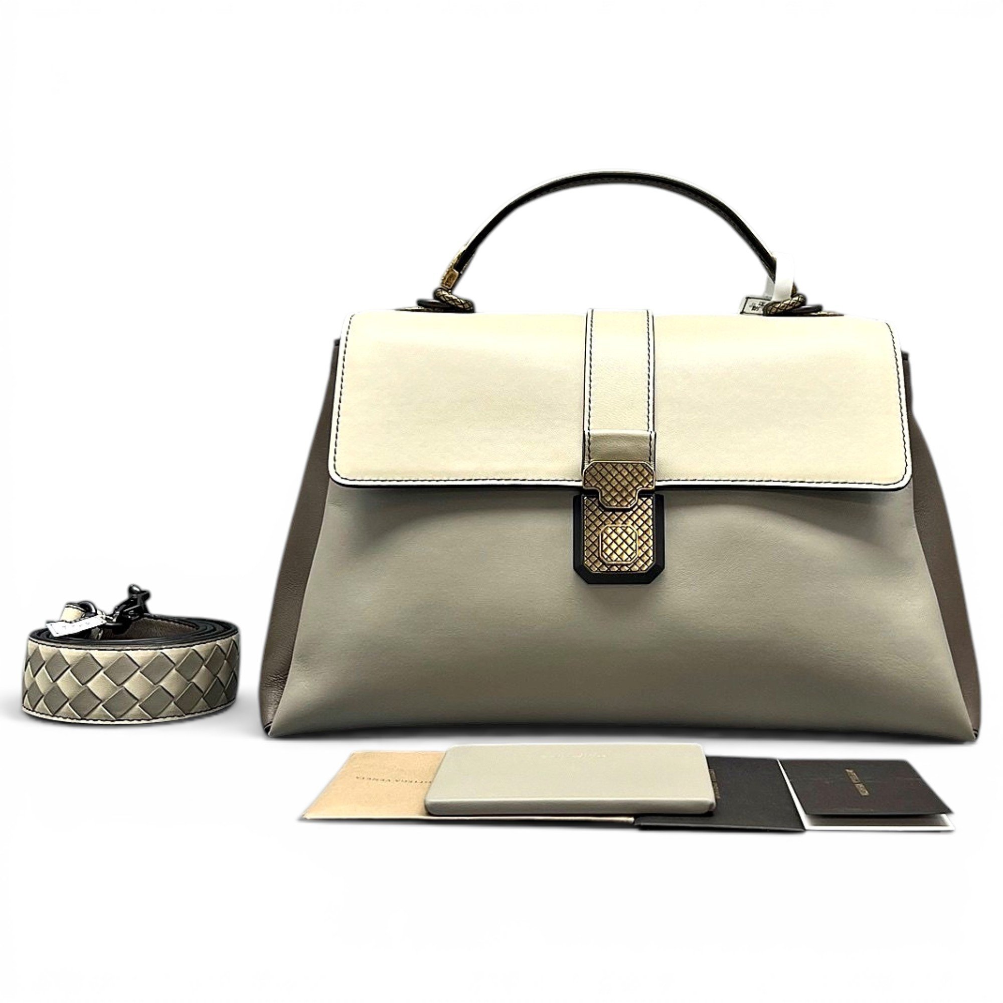 Piazza leather handbag