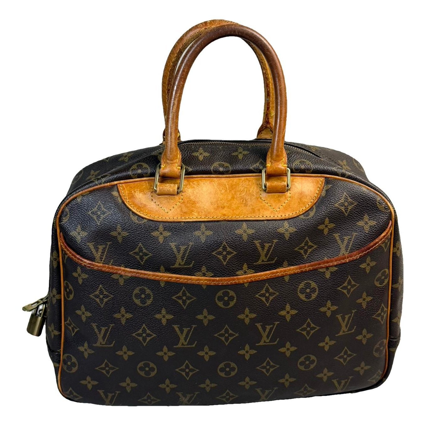 Deauville leather handbag