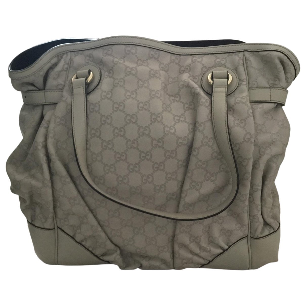 Leather tote
