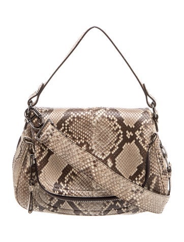 Snakeskin Shoulder Bag