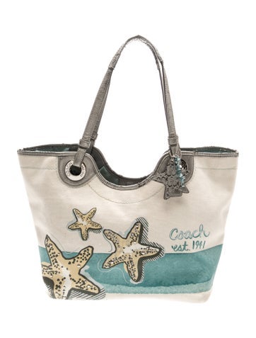 Coach Canvas Shoulder Bag