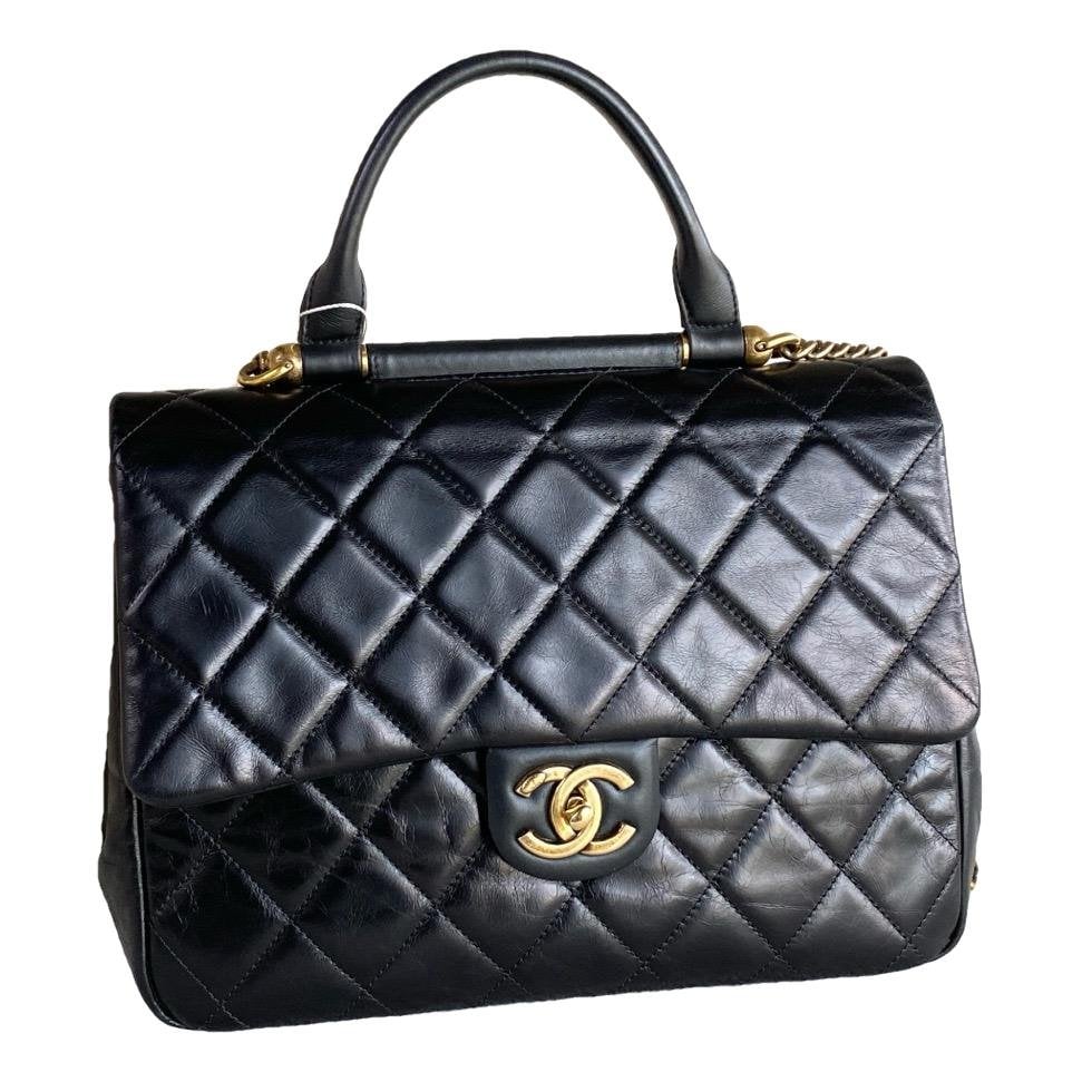 Leather handbag
