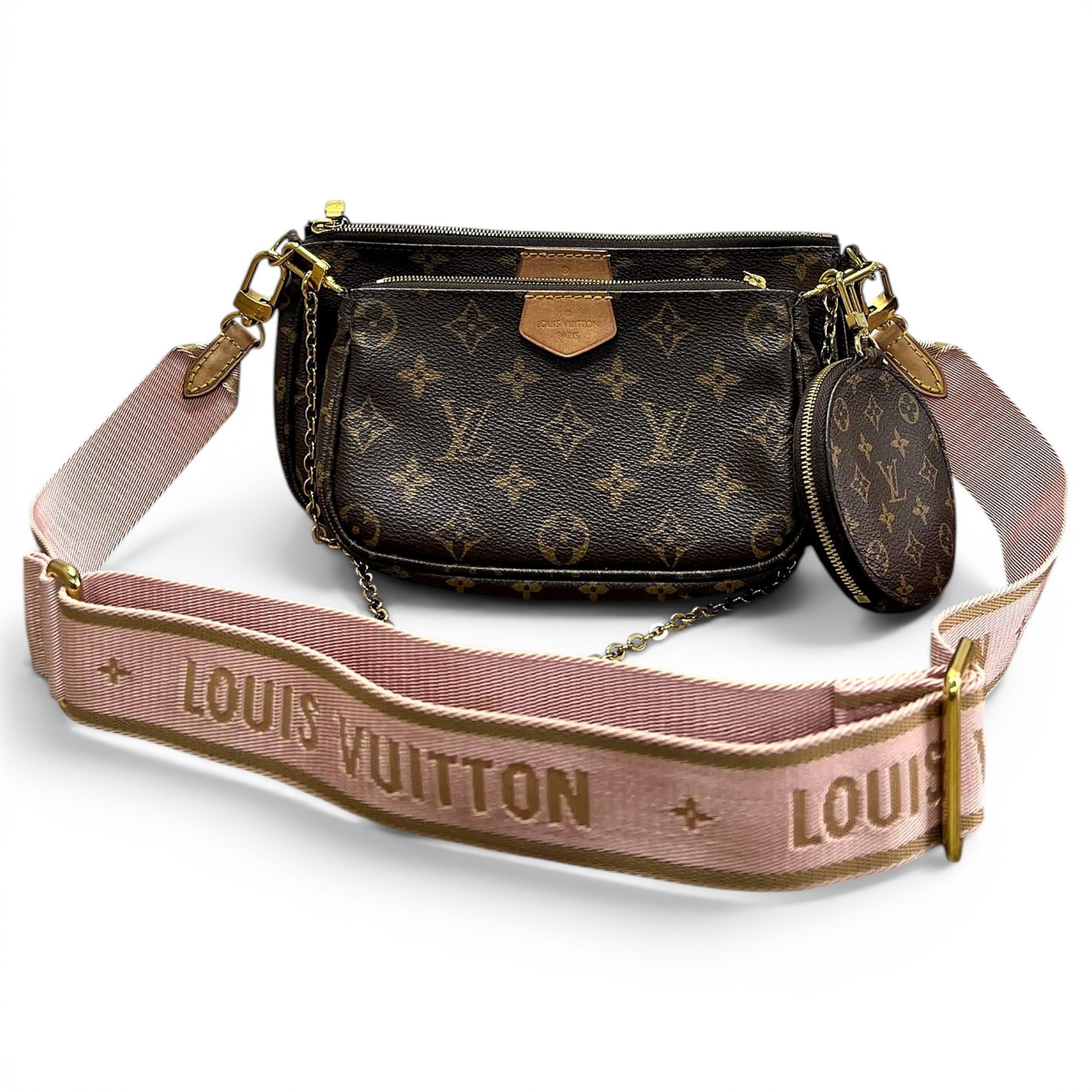 Multi Pochette Accessoires leather handbag