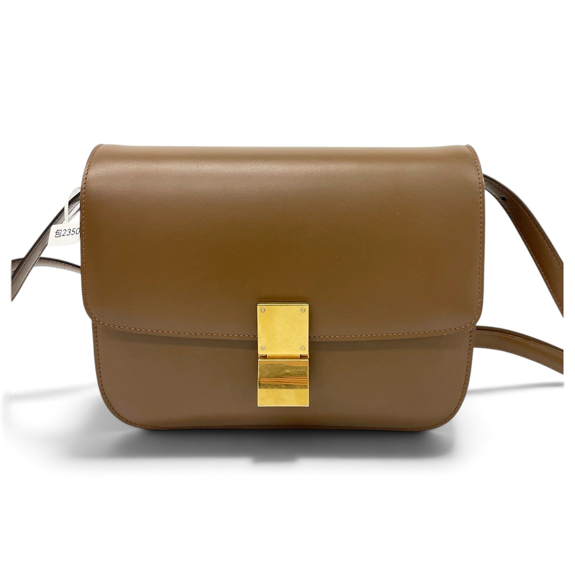 Classic leather handbag