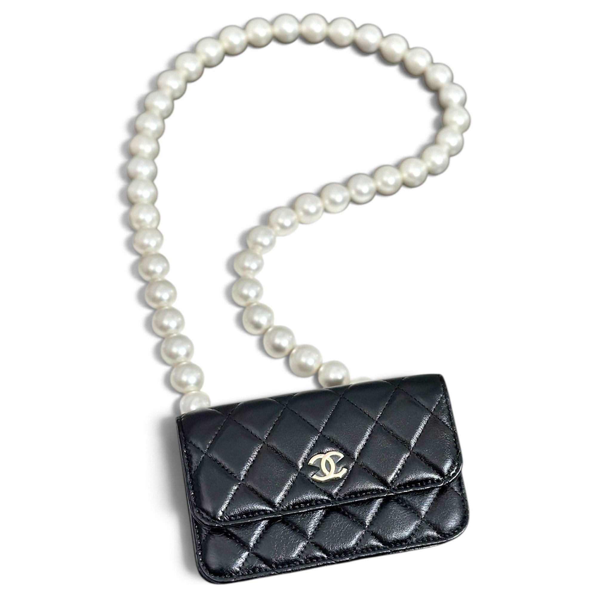 Wallet On Chain Timeless/Classique leather crossbody bag