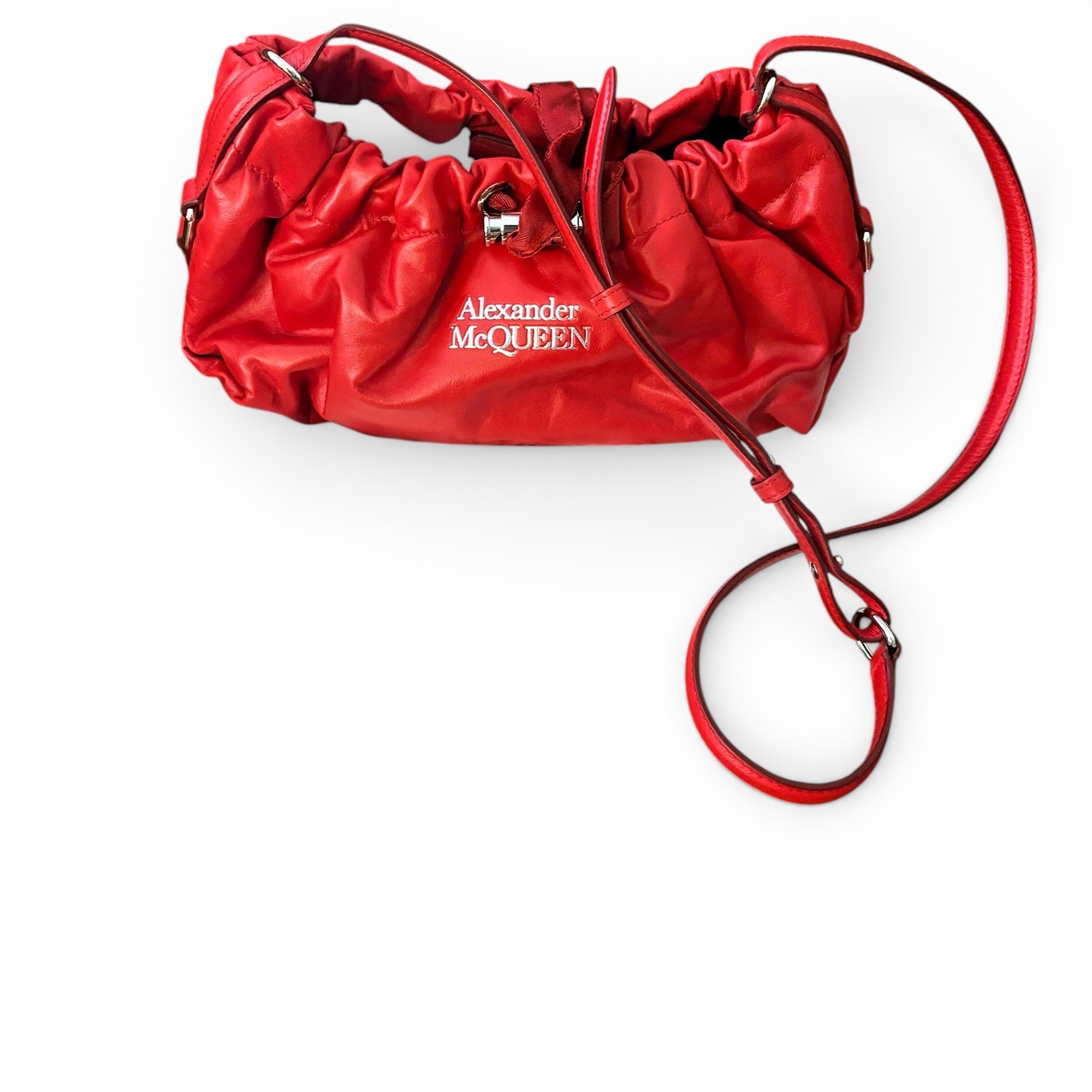 Leather crossbody bag