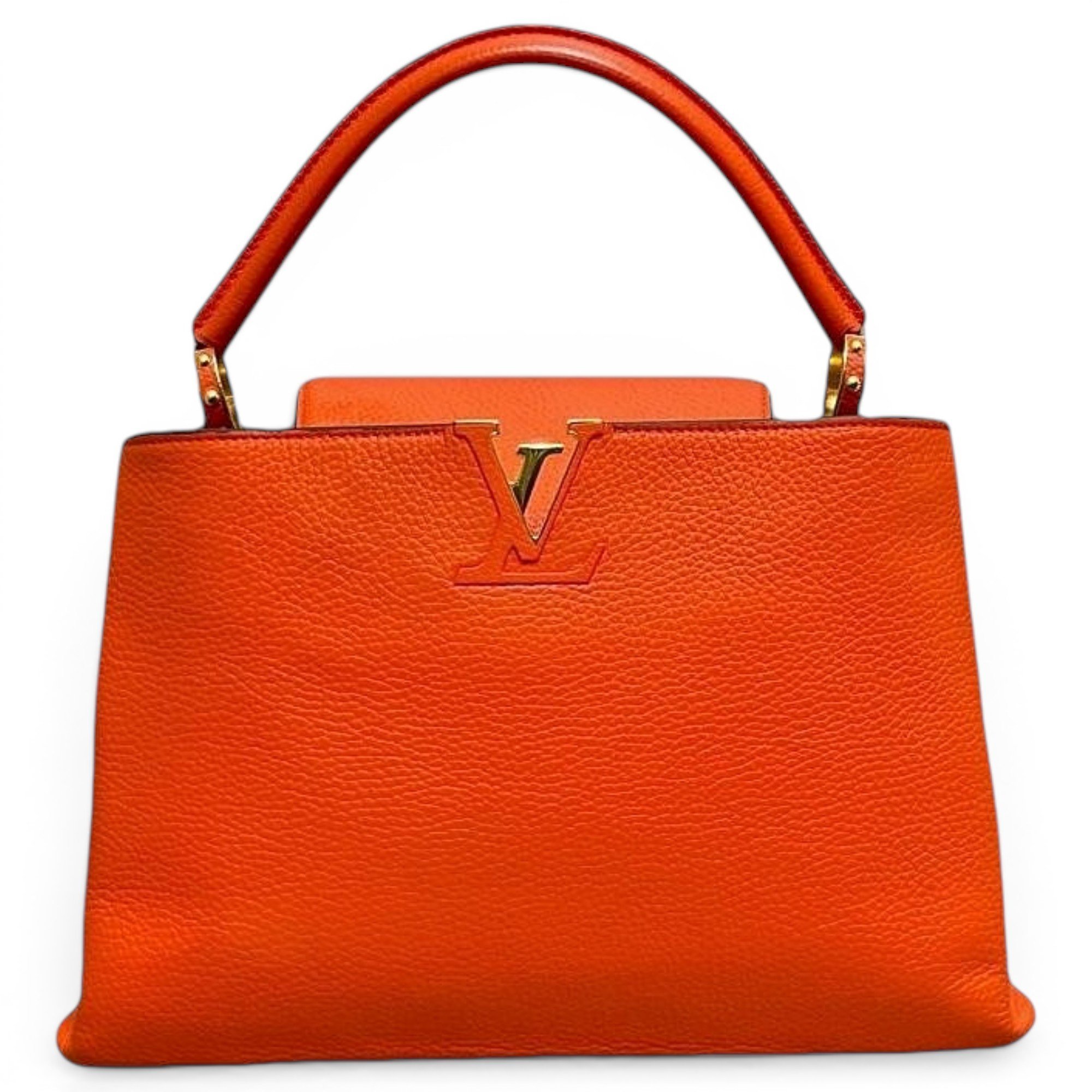 Capucines leather handbag