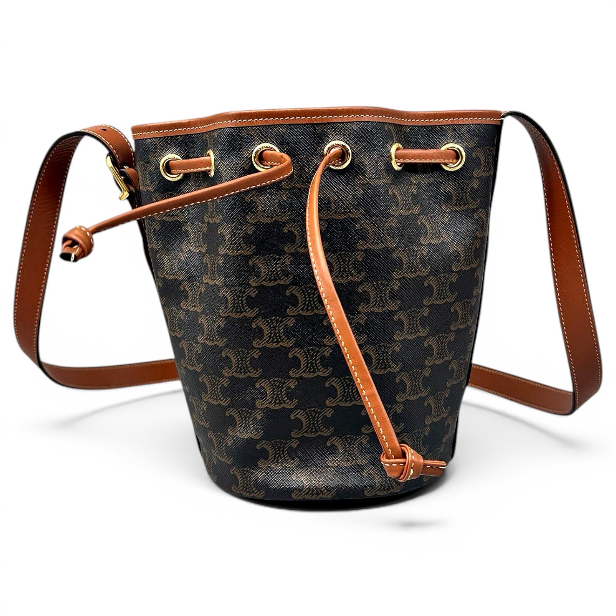 Vinyl crossbody bag