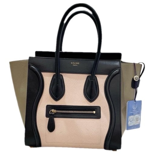 Luggage leather handbag