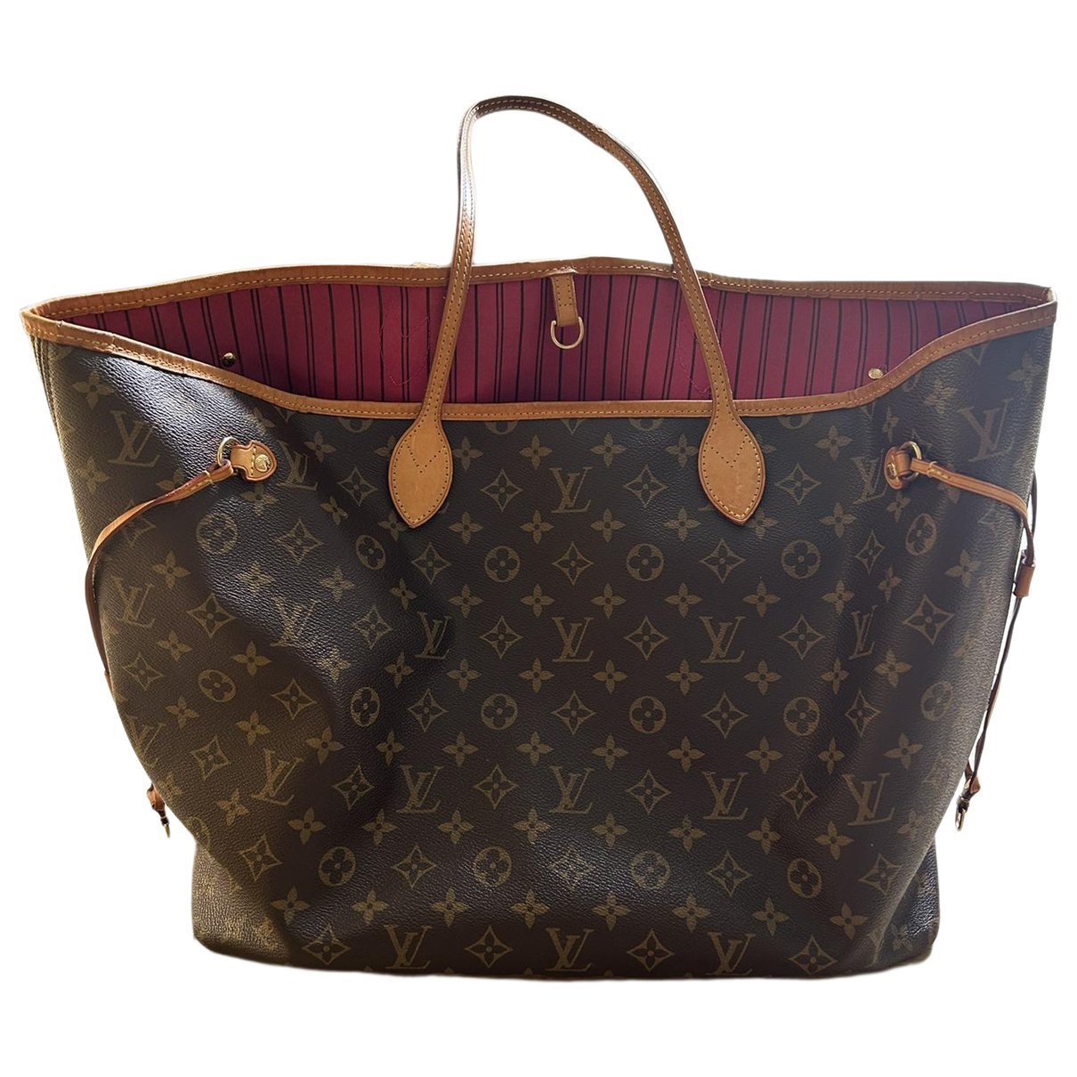 Neverfull leather tote