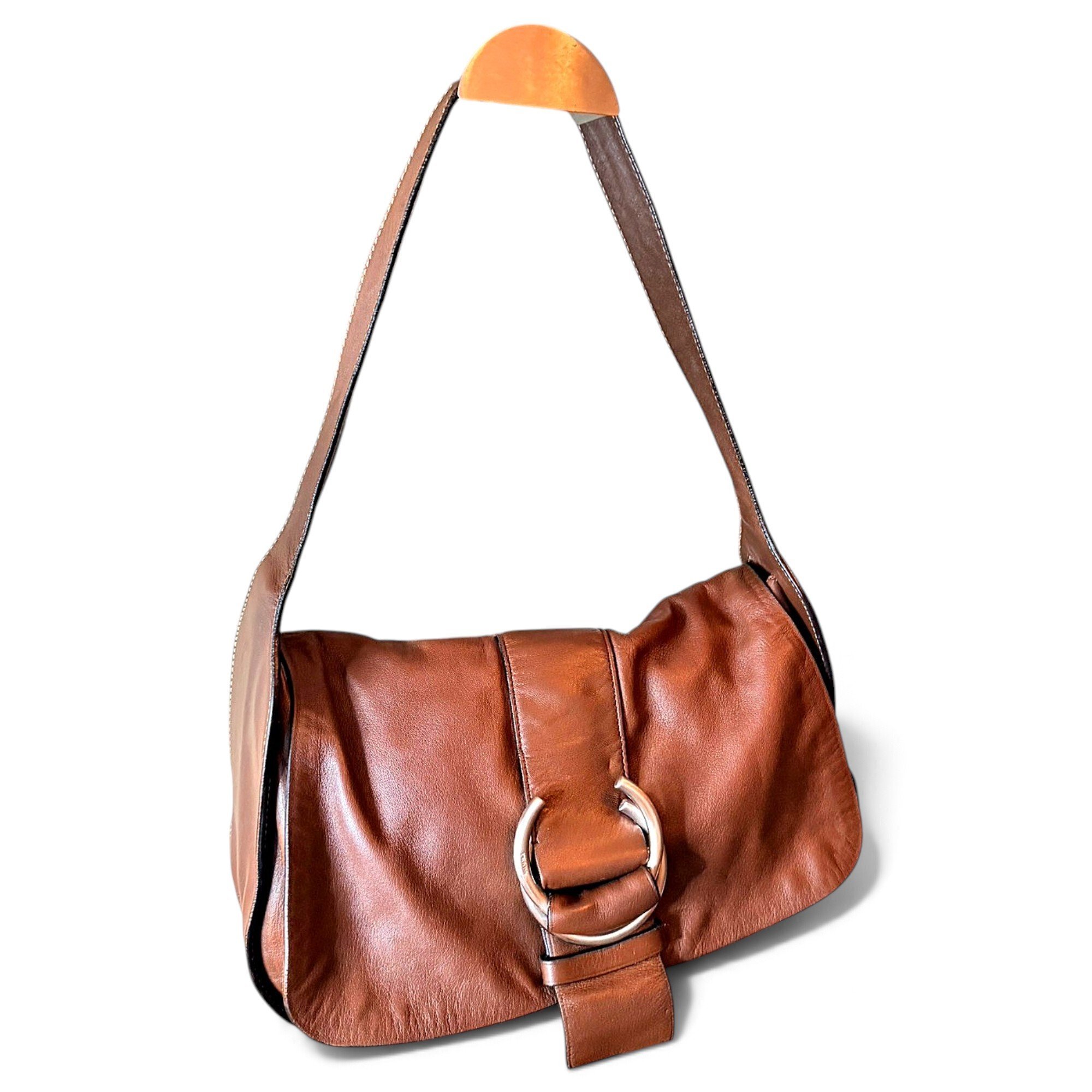 Leather handbag