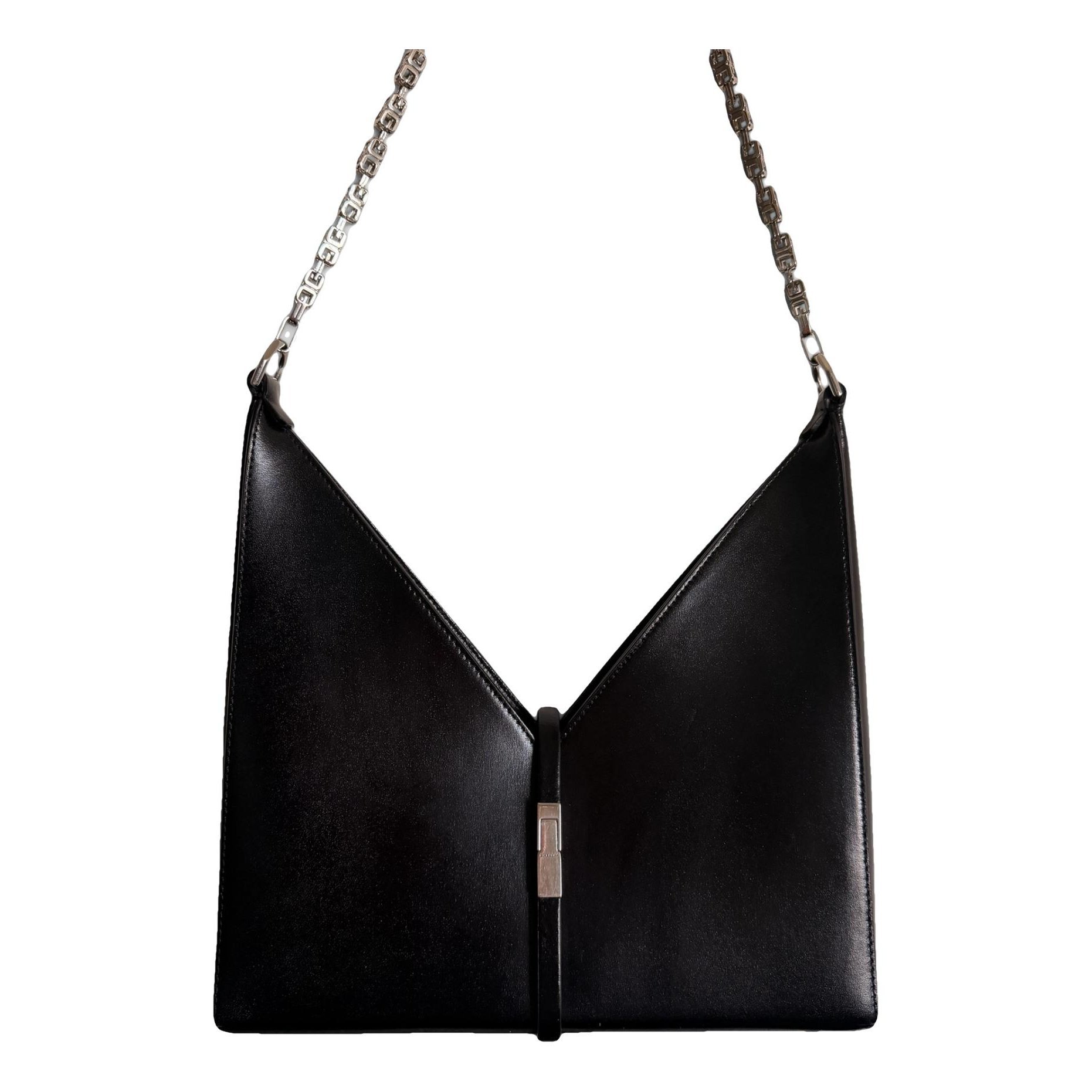 Cut Out leather handbag
