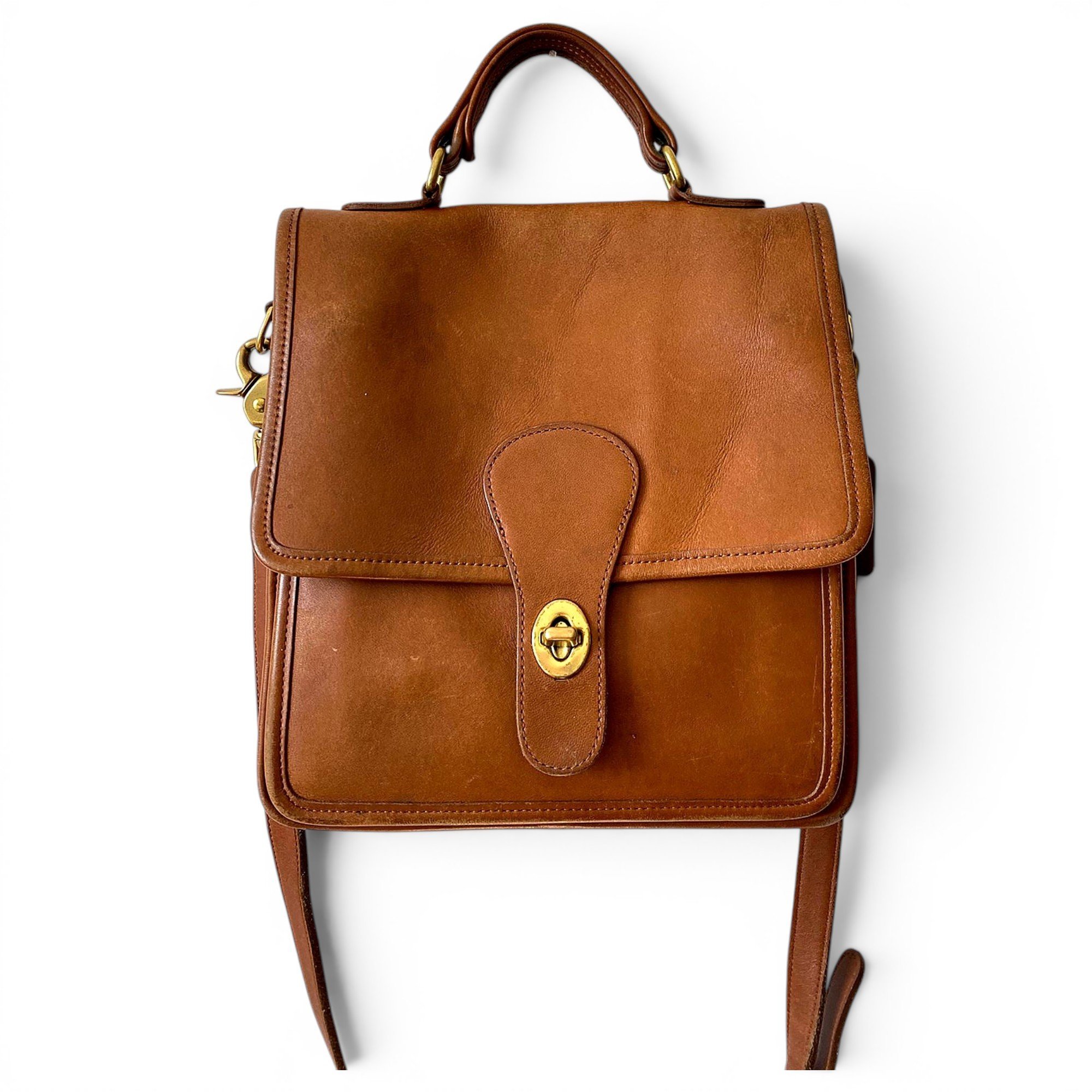Leather crossbody bag